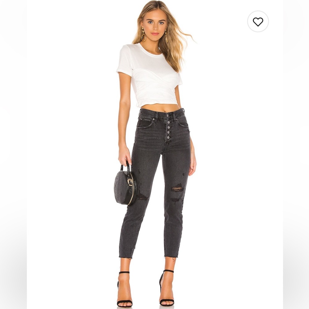 Free People Blossom Rigid Jeans